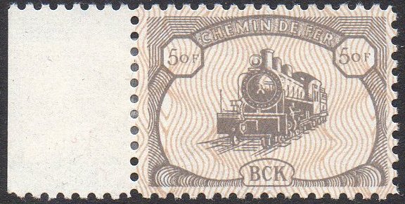 BCK 1942 timbres locomotive