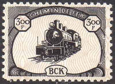 BCK 1942 timbres locomotive