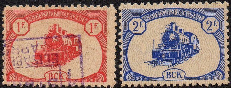 BCK 1942 timbres locomotive