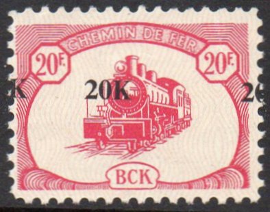 BCK 1942 timbres locomotive