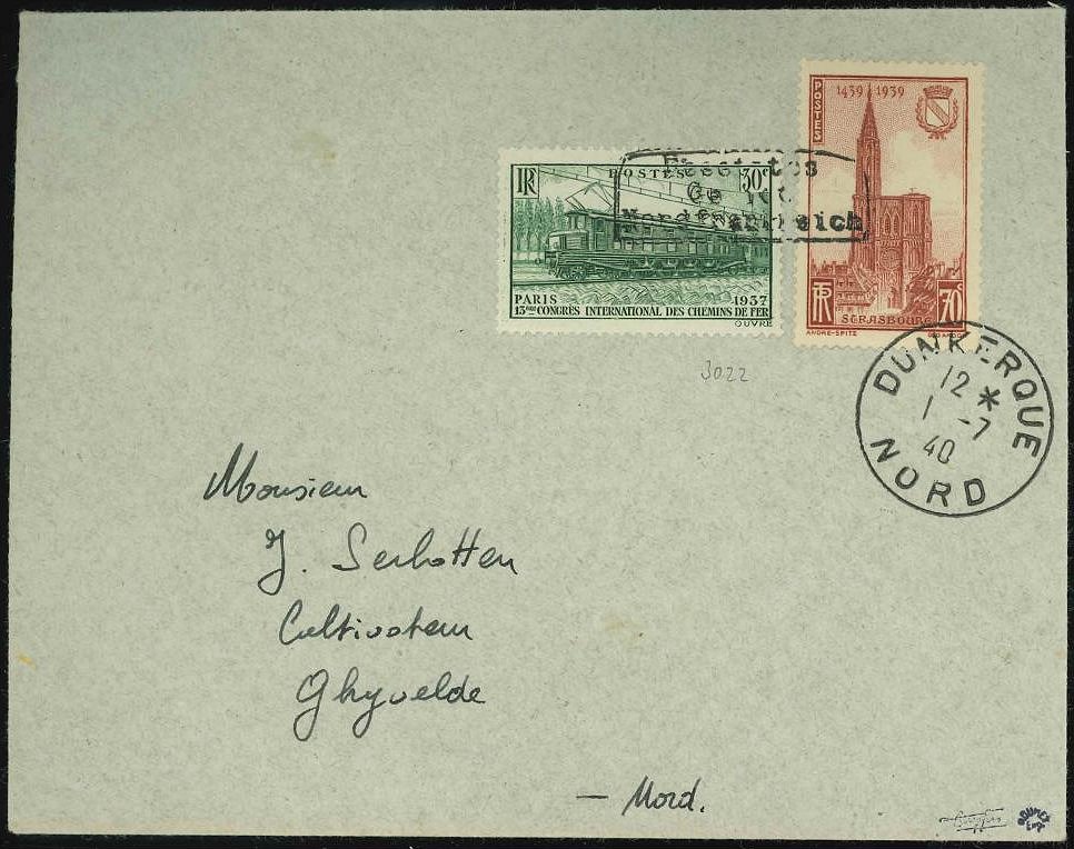Dunkirk overprint