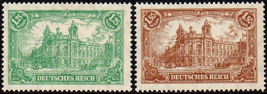 stamps Briefmarken Hauptpostamt Berlin Strassenbahn Tram