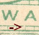 Railway Letter Stamps Great Western Railway 1891 2nd issue variety