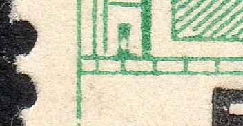 Railway Letter Stamps The Great Western Railway 6th Issue  Hollow Pillar variety