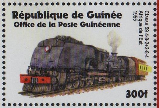 300Fr East African Railways  Class 59 Garratt