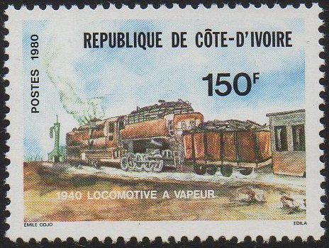 Ivory Coast Class 93.200 wood-burning Garratt 