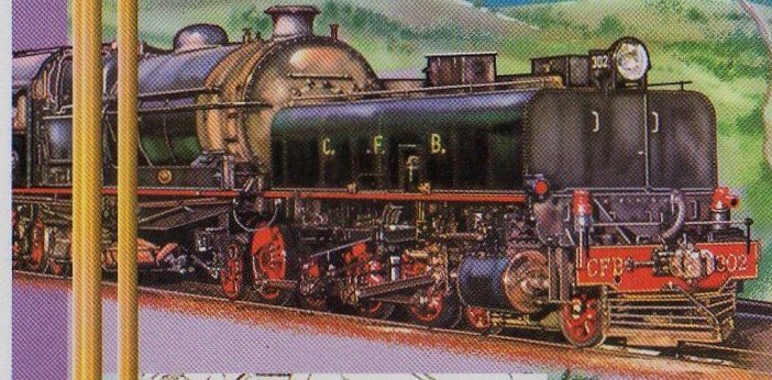 Madagascar Railway Stamps Detail of CFB Beyer-Garratt Class 10