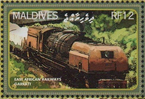 Maldive Islands stamps 2004 200 Years of the Steam Locomotive : EAR Class 59 Garratt