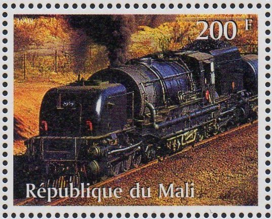 Illegal Stamps : Mali :  : Class GMA/M Garratt, South Africa.