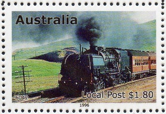 Australia Briefmarken Beyer-Garratt Dampflok Thirlmere Railway Garratt ex NSWGR Class AD60