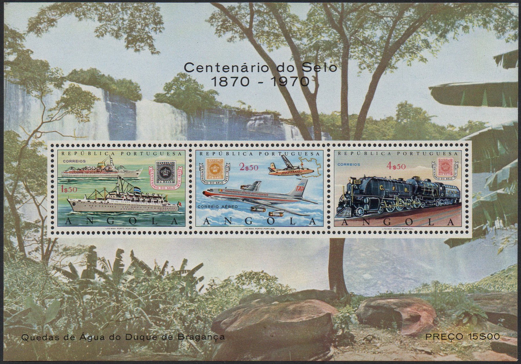 Angola Stamps Benguela Railway Garratt