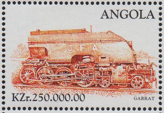Angola Stamps ex-Luanda Railway Garratt