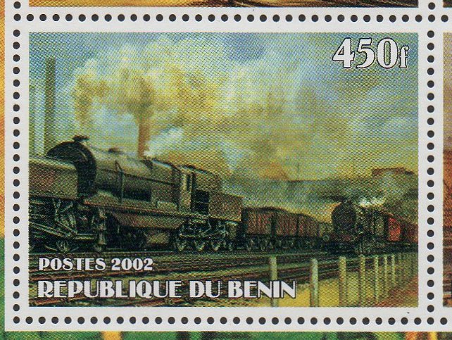 Benin Illegal Stamps Beyer-Garratt LMS Class 4P