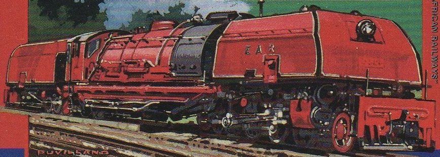 Zentral Afrikanische Republic Eisenbahn Briefmarken 1985 150 Years of German Railways Garratt 