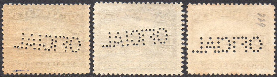 Guatemala Stamps 1926 15 Pesos Perforated OFICIAL