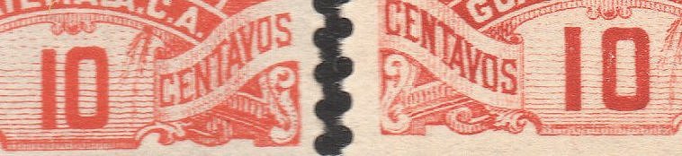 Guatemala Stamps 1886 Litho and Recess printings