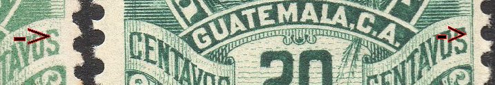 Guatemala Stamps 1886 Litho and Recess printings