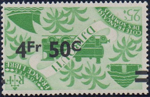 timbres-poste guerre C�te des Somalis war stamps French Somali Coast Vichy France Libre briefmarken Weltkrieg