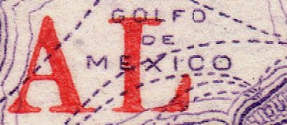 Mexico Stamps 1921-1924 Officials 40c