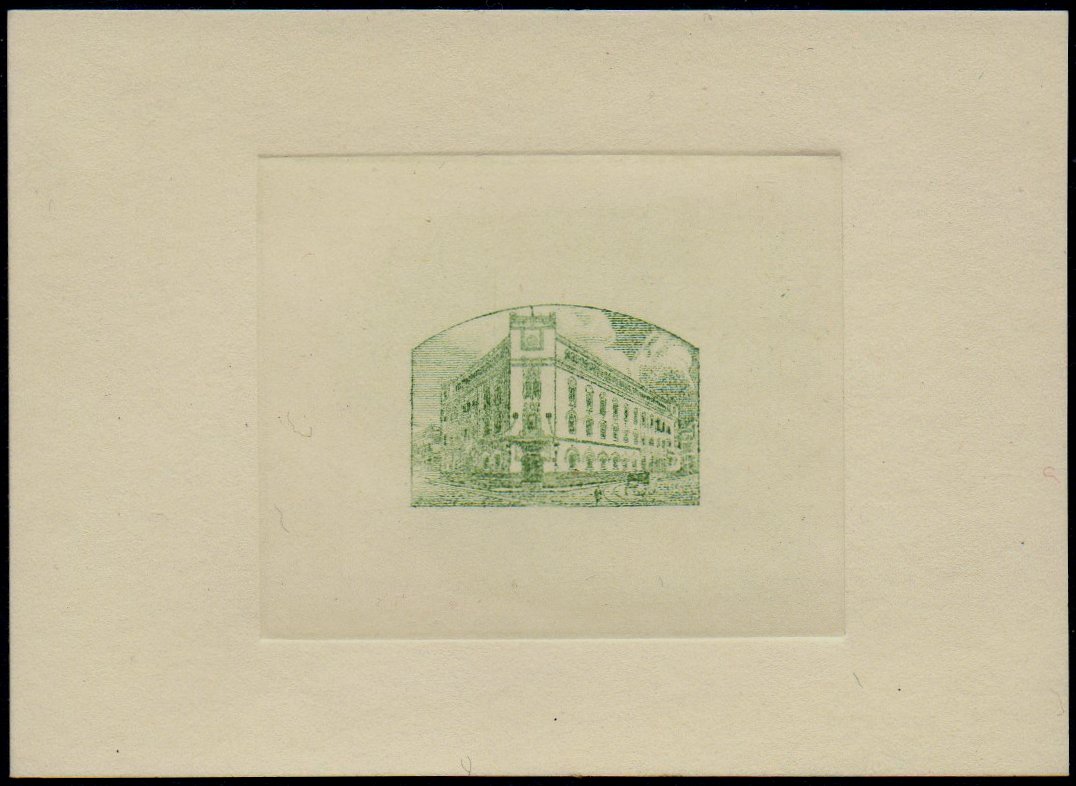 Mexico Stamps Post Office design Proofs