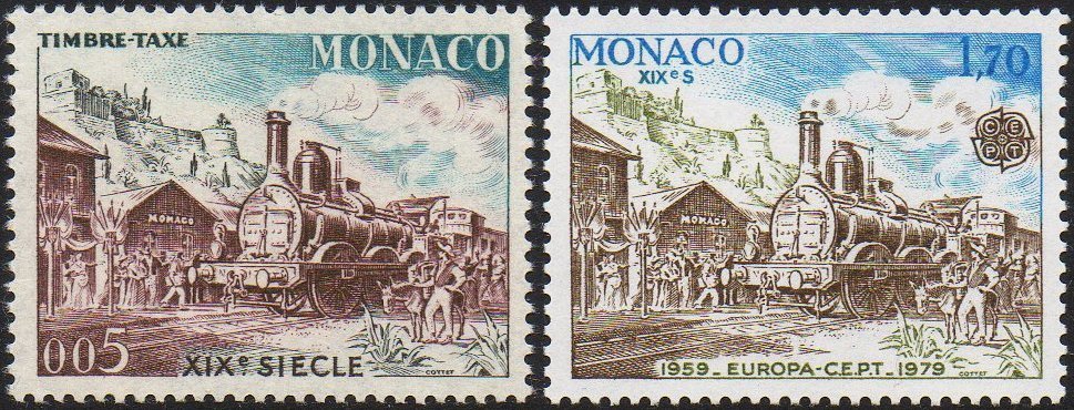 Carte Postale Gare de Monaco Exterior Vapeur