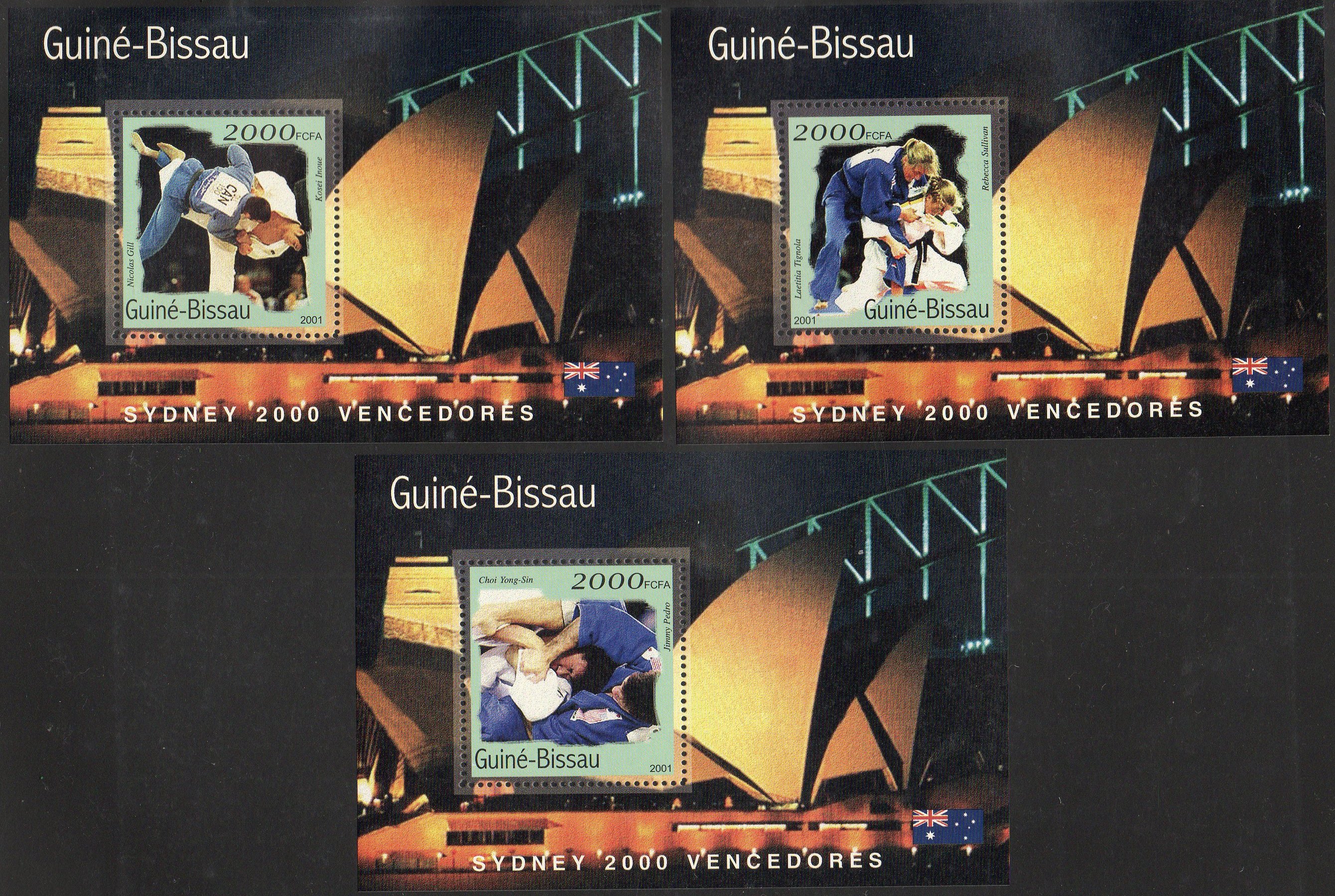 Sydney Harbour Bridge Guinea-Bissau Olympic Winners 2001