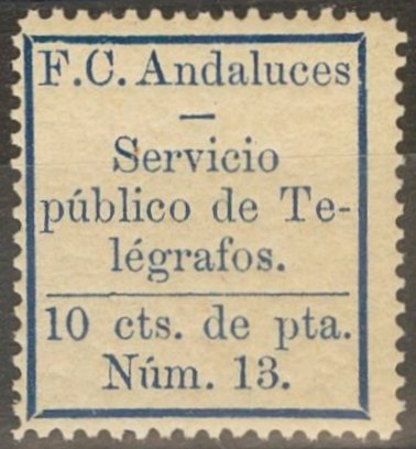 Ferrocarriles Andaluces Telegrafos