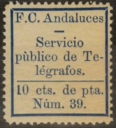 Ferrocarriles Andaluces Telegrafos
