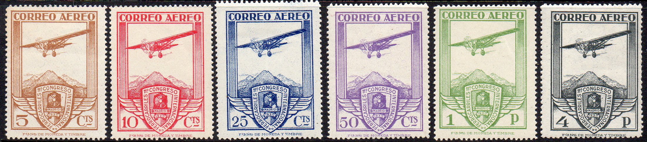 Espana Congreso Ferrocarriles 1930
