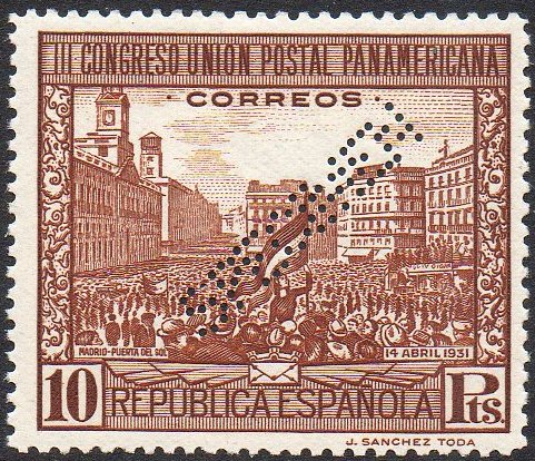 1931 Postal Union Congress Spain