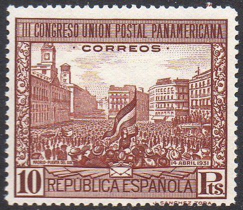 1931 Postal Union Congress Spain