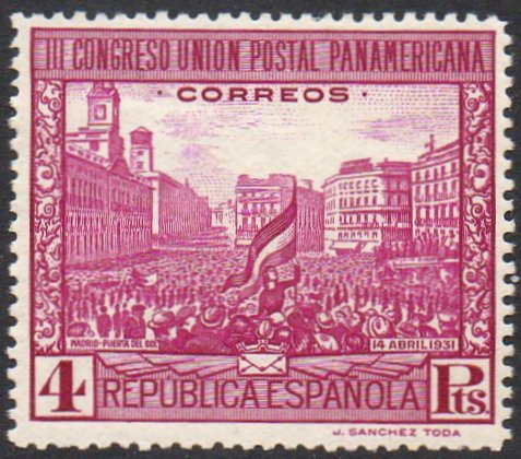 1931 Postal Union Congress Spain