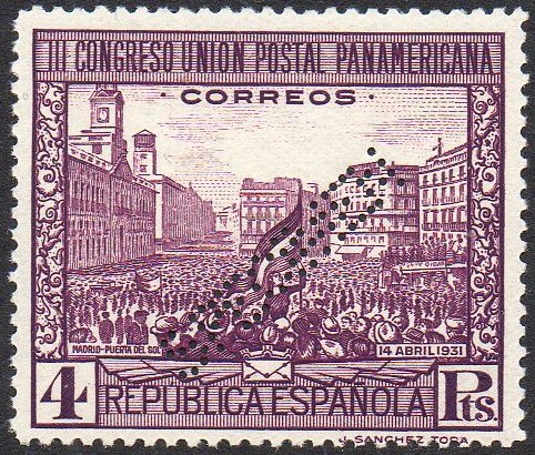 1931 Postal Union Congress Spain