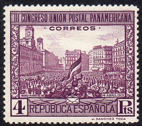 1931 Postal Union Congress Spain