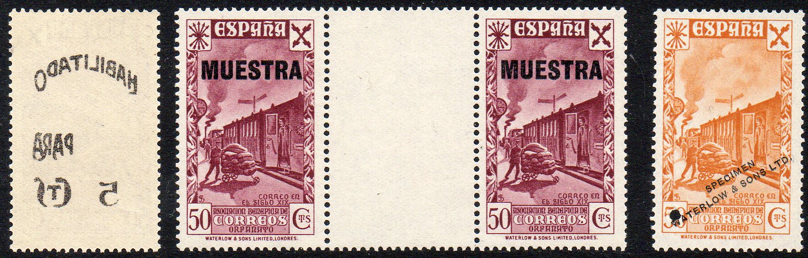 1938 Beneficencia Historia del Correo