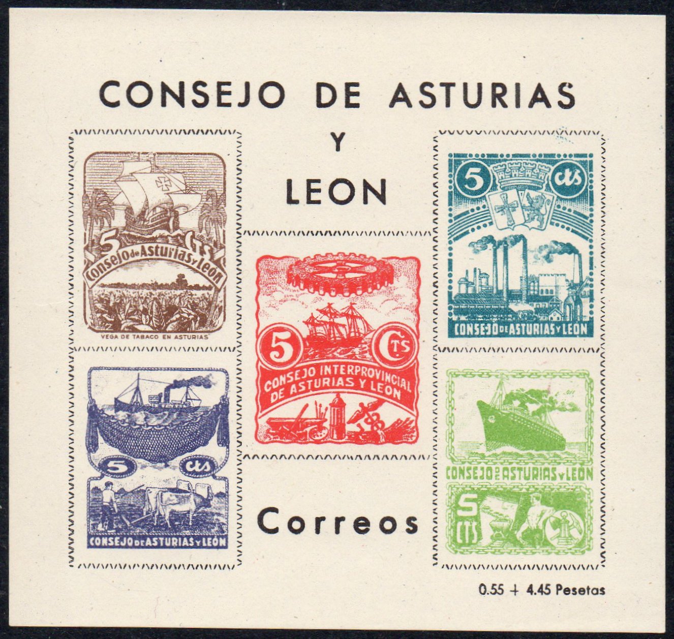 Spanish Espana Guerra Civil War Asturias y Leon