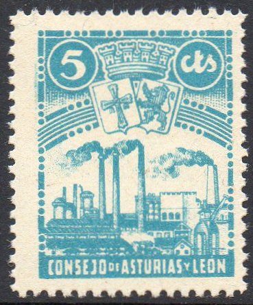 Spanish Espana Guerra Civil War Asturias y Leon