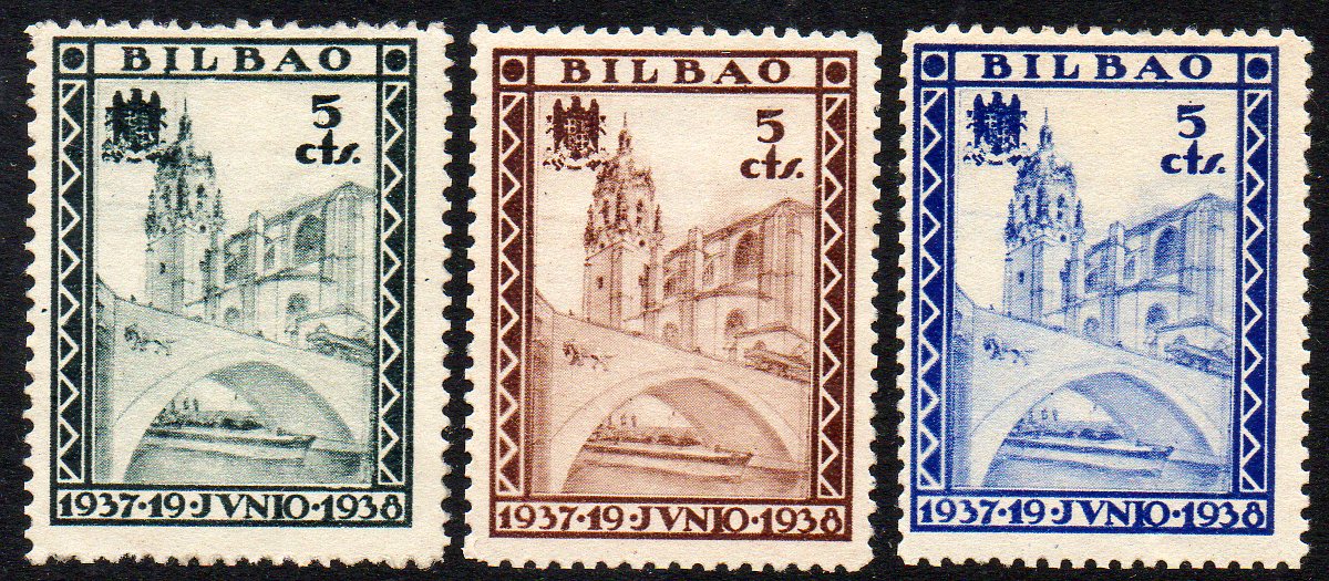 Spanish Espana Guerra Civil War Bilbao