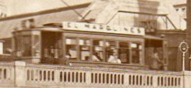 Spanish Espana Guerra Civil War Puente San Anton Bilbao Tranvia