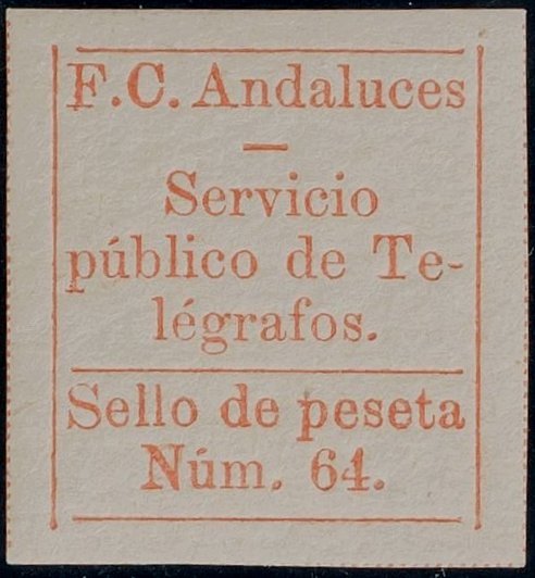 Ferrocarriles Andaluces 1P Imperf