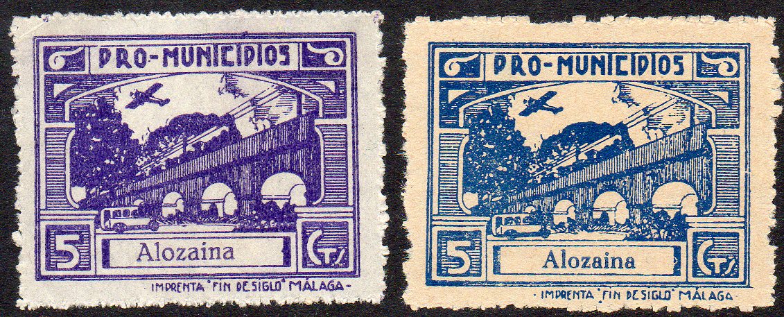 Spanish Espana Guerra Civil War Alozaina