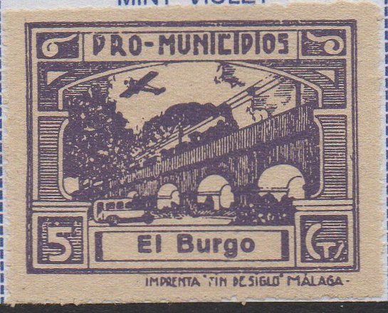 Ferrocarril Tren El Burgo Guerra Civil