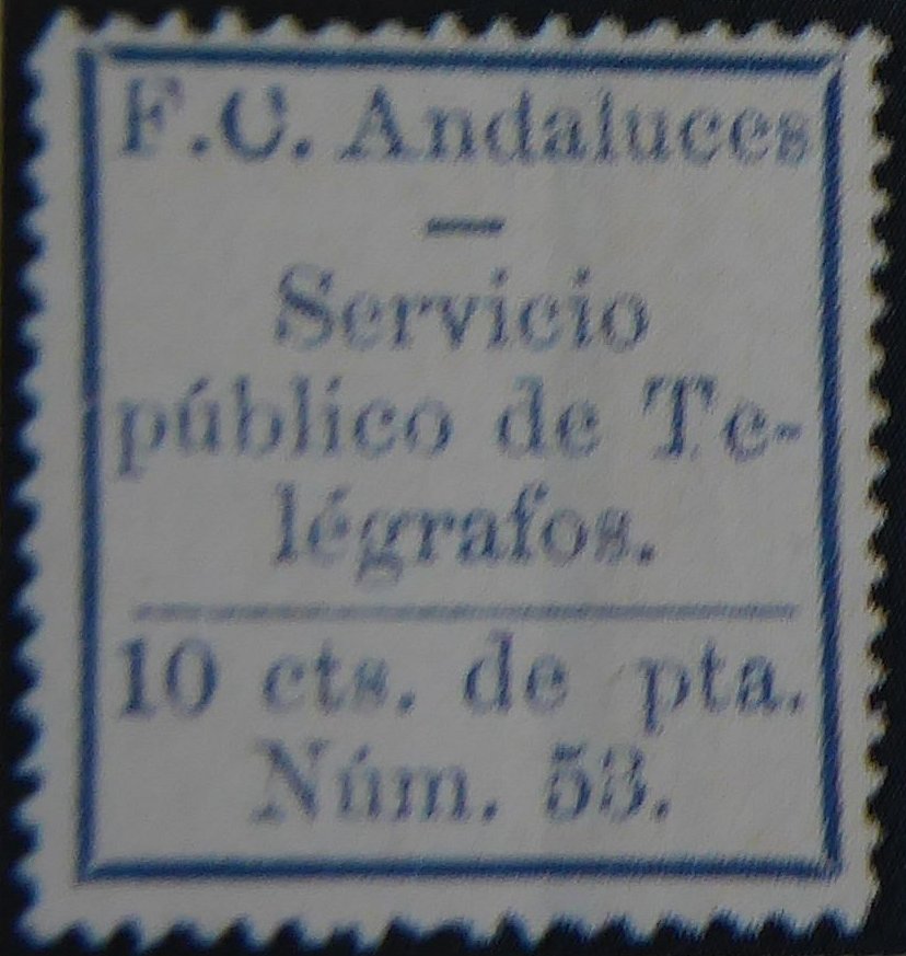 Ferrocarriles Andaluces Telegrafos