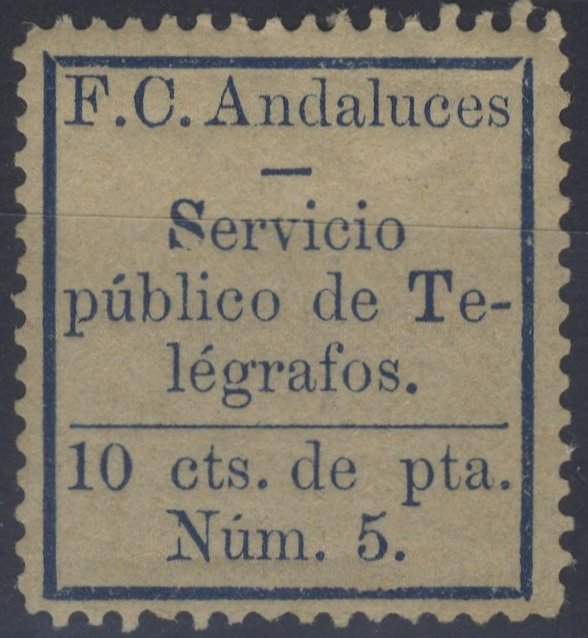 Ferrocarriles Andaluces Telegrafos