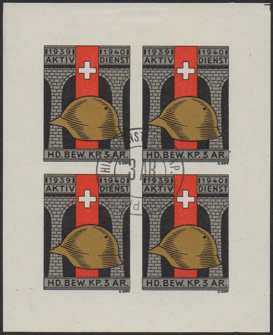Schweiz Suisse Switzerland Soldatenmarken Eisenbahn Soldier Stamps Railway