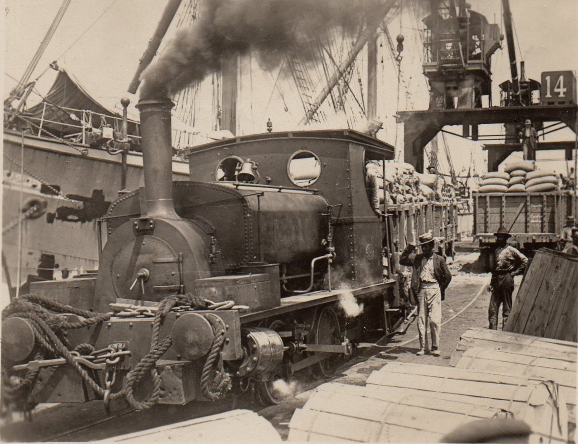 Steam Locomotive Callao Harbour