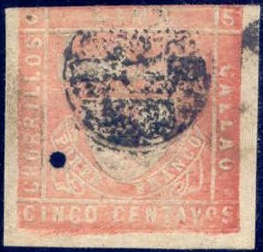Sellos Postales Peru Cancellations Trencito