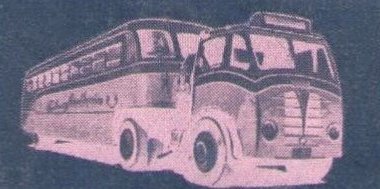 Western Australia Railway Parcels Stamps Designs : WAGR Semi-Trailer Bus