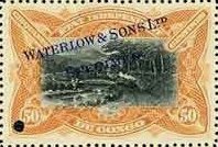 Belgian Congo 50c Mols Specimen