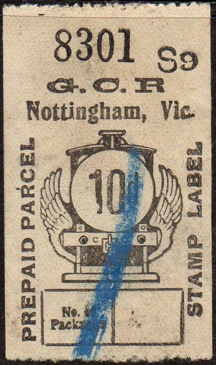 Great Central Railway Parcel Post Locomotive 10d